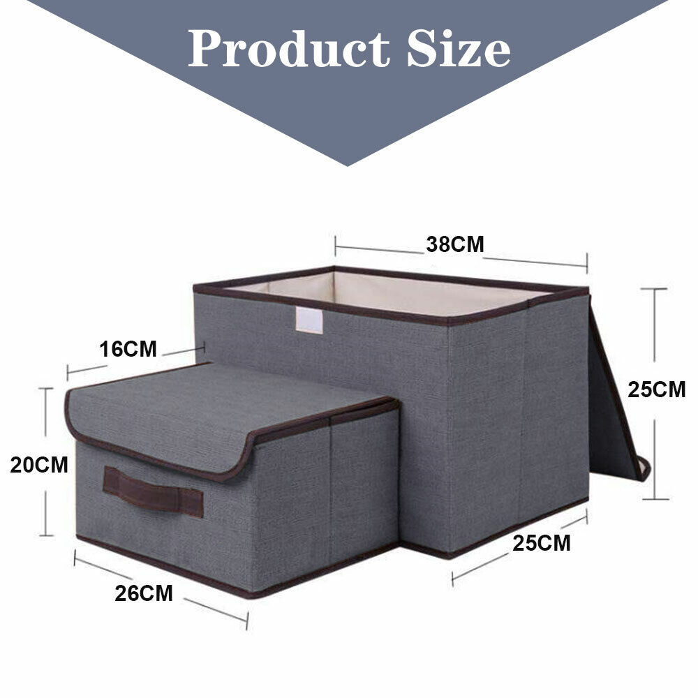 2 IN 1 Portable Storage Boxes