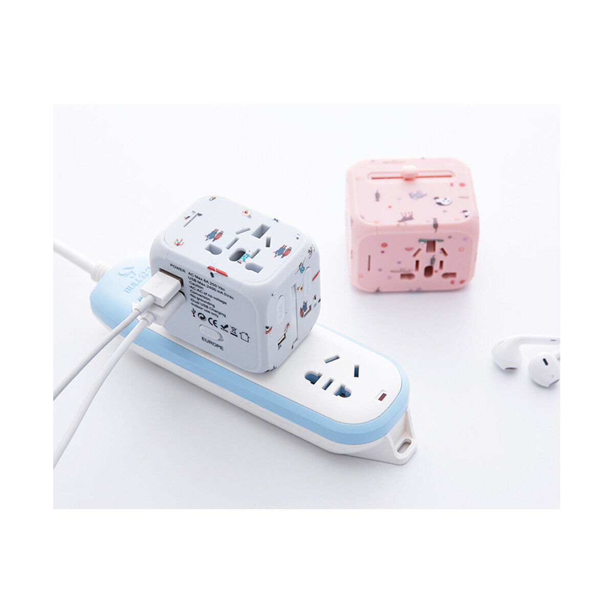 Travel Adapter Multi Plug Charger